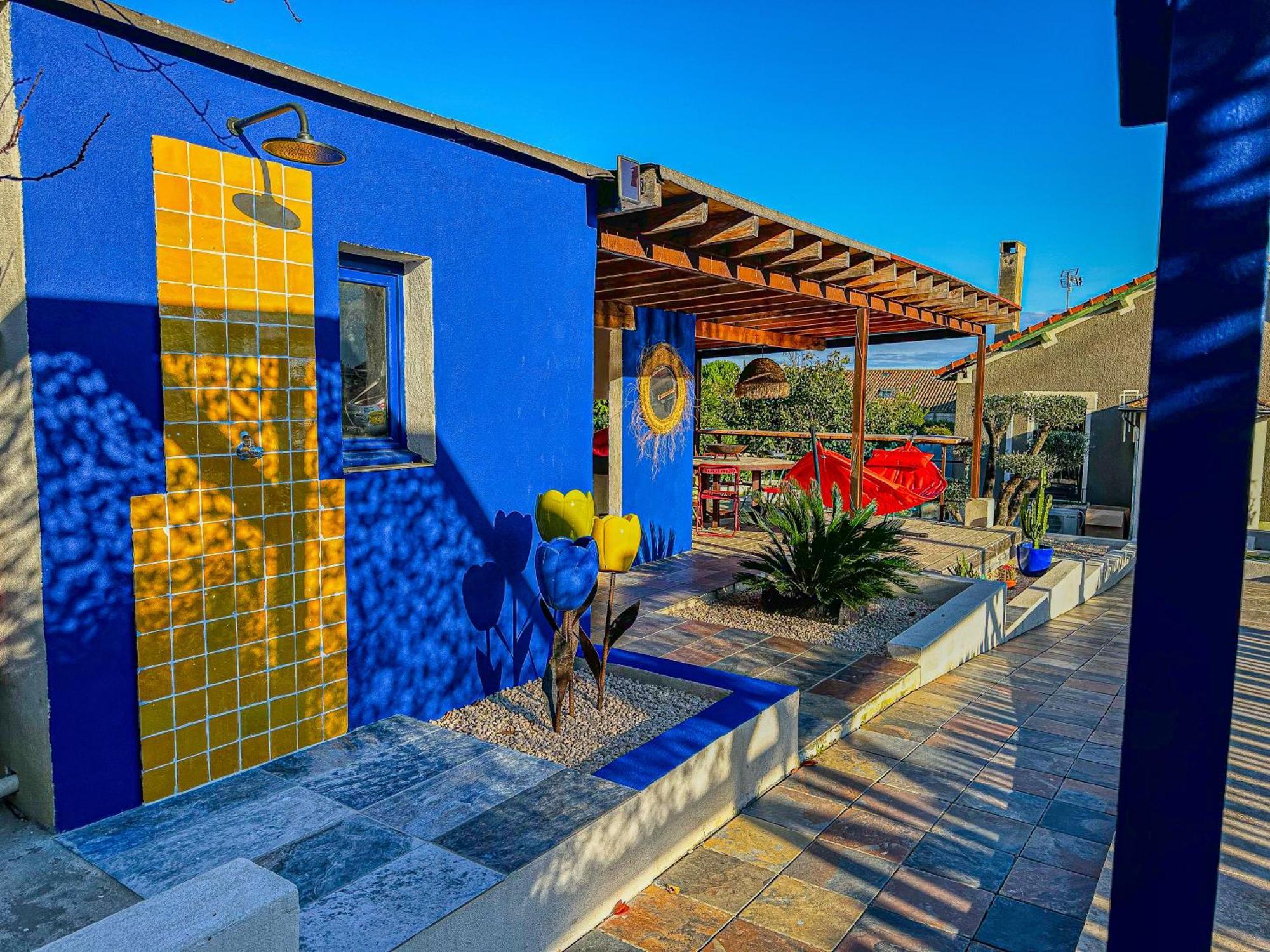 Loft Modern Avec Jardin Piscine Et Pool House Villa Lavalette Exterior foto