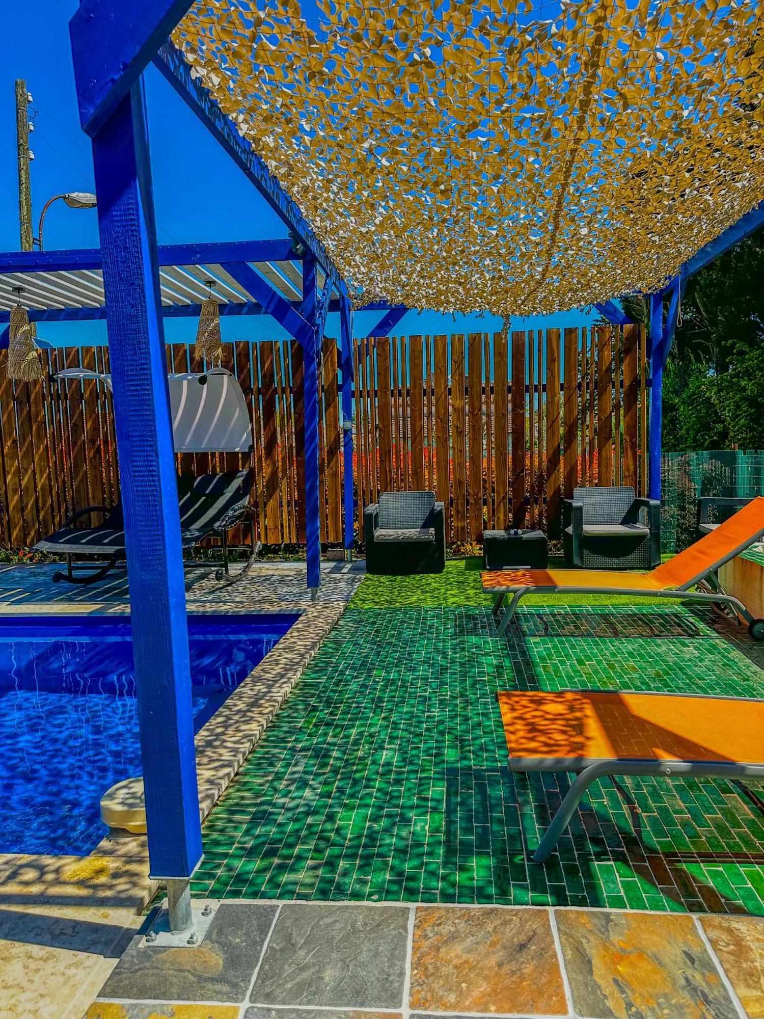 Loft Modern Avec Jardin Piscine Et Pool House Villa Lavalette Exterior foto